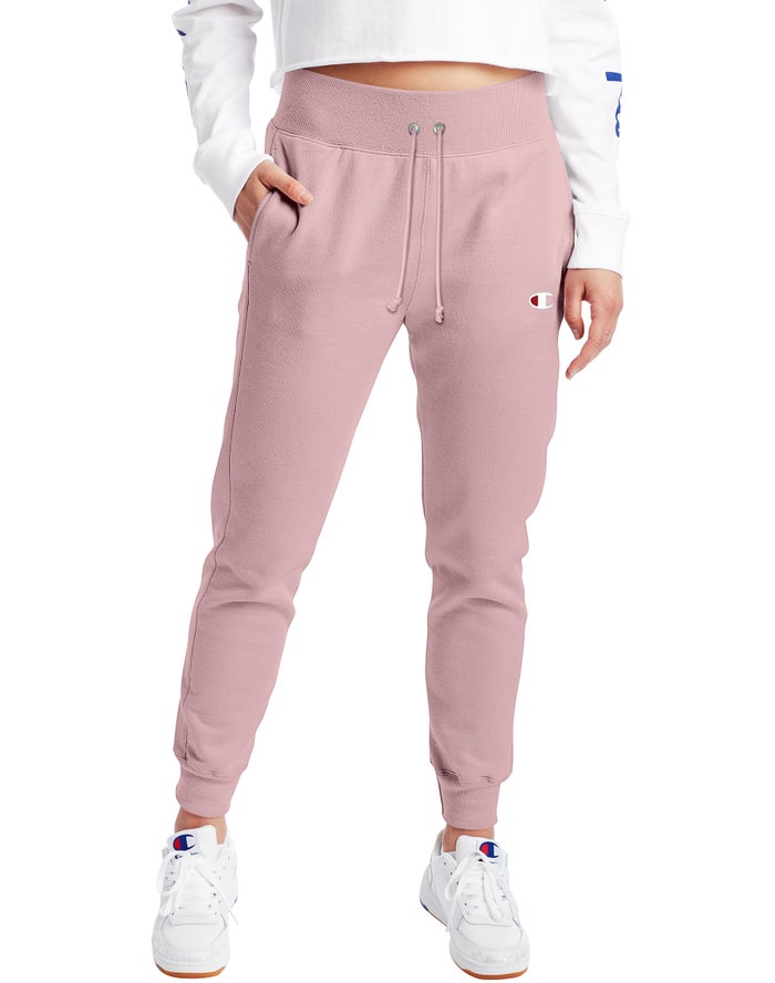 Champion Reverse Weave Kadın Joggers Bej Rengi ( SIWCDA697 )